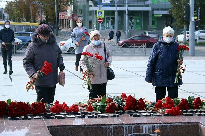 В Краснодаре почтили память освободителей Краснодарского края